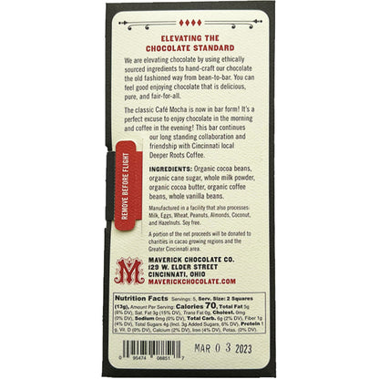 Maverick Café Mocha — Milk Chocolate + Coffee (QCBS)