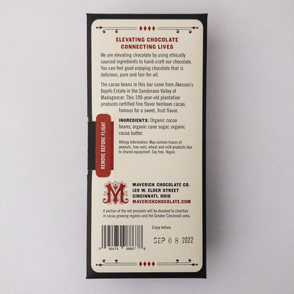 Maverick 65% Madagascar Dark Chocolate (QCBS)